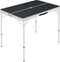 vidaXL - Campingtafel - inklapbaar - met - 2 - banken - aluminium - grijs