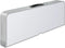 vidaXL - Campingtafel - inklapbaar - met - 2 - banken - aluminium - wit