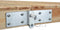 vidaXL - Campingtafel - inklapbaar - met - 4 - zitjes - staal - en - aluminium
