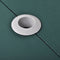 vidaXL - Campingtafel - met - vier - stoelen - extra - licht - aluminium - inklapbaar - (groen)