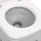 vidaXL - Campingtoilet - draagbaar - 10+10 - L - HDPE - grijs - en - wit