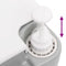 vidaXL - Campingtoilet - draagbaar - 20+10 - L - HDPE - grijs - en - wit