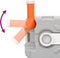 vidaXL - Campingtoilet - draagbaar - 22+12 - L - HDPE - grijs - en - wit