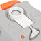 vidaXL - Campingtoilet - draagbaar - 22+12 - L - HDPE - grijs - en - wit