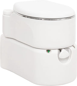 vidaXL - Campingtoilet - geïntegreerd - 24+17 - L - HDPE - en - staal - wit