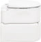 vidaXL - Campingtoilet - geïntegreerd - 24+17 - L - HDPE - en - staal - wit