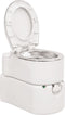 vidaXL - Campingtoilet - geïntegreerd - 24+17 - L - HDPE - en - staal - wit