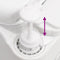 vidaXL - Campingtoilet - geïntegreerd - 24+17 - L - HDPE - en - staal - wit