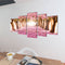 vidaXL - Canvas - muurdruk - print - set - kersenbloesem - 100 - x - 50 - cm