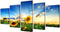 vidaXL - Canvas - muurdruk - print - zonnebloem - 200 - x - 100 - cm
