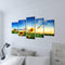 vidaXL - Canvas - muurdruk - print - zonnebloem - 200 - x - 100 - cm
