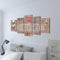vidaXL - Canvas - Wall - Print - Set - Home - Sweet - Home - Design - 200 - x - 100 - cm
