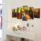 vidaXL Canvasdoeken Bos 200 x 100 cm