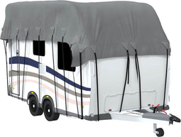 vidaXL - Caravan - dakbedekking - 600x300 - cm - vliesvlies - grijs