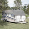 vidaXL - Caravan - dakbedekking - 700x300 - cm - vliesvlies - grijs