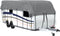 vidaXL - Caravan - dakbedekking - 800x300 - cm - vliesvlies - grijs