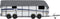 vidaXL - Caravan - dakbedekking - 900x300 - cm - vliesvlies - grijs