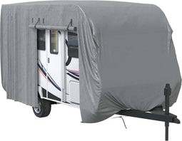 vidaXL - Caravanhoes - 460x250x220 - cm - vliesvlies - grijs