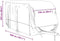 vidaXL - Caravanhoes - 460x250x220 - cm - vliesvlies - grijs