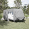 vidaXL - Caravanhoes - 610x250x220 - cm - vliesvlies - grijs