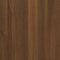 vidaXL - Cd-kast - 102x23x89,5 - cm - bewerkt - hout - bruin - eikenkleur