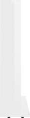 vidaXL - Cd-kast - 102x23x89,5 - cm - bewerkt - hout - hoogglans - wit
