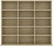 vidaXL - Cd-kast - 102x23x89,5 - cm - bewerkt - hout - sonoma - eikenkleurig