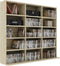 vidaXL - Cd-kast - 102x23x89,5 - cm - bewerkt - hout - sonoma - eikenkleurig