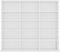 vidaXL - Cd-kast - 102x23x89,5 - cm - bewerkt - hout - wit