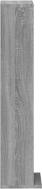 vidaXL - Cd-kast - 21x20x88 - cm - bewerkt - hout - grijs - sonoma - eikenkleurig