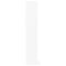vidaXL - Cd-kast - 21x20x88 - cm - bewerkt - hout - hoogglans - wit