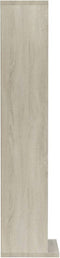 vidaXL - Cd-kast - 21x20x88 - cm - bewerkt - hout - sonoma - eikenkleurig