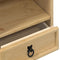 vidaXL - Cd-kast - Corona - 40x30x110 - cm - massief - grenenhout