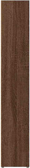 vidaXL - CD-kasten - 2 - st - 21x16x93,5 - bewerkt - hout - bruin - eikenkleur