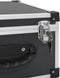 vidaXL - Cd-koffer - voor - 40 - cd's - aluminium - ABS - zwart
