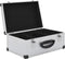 vidaXL - Cd-koffer - voor - 60 - cd's - aluminium - ABS - zilverkleurig