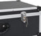 vidaXL - Cd-koffer - voor - 80 - cd's - aluminium - ABS - zwart