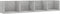 vidaXL - Cd-wandschap - 100x18x18 - cm - bewerkt - hout - betongrijs