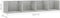 vidaXL - Cd-wandschap - 100x18x18 - cm - bewerkt - hout - betongrijs