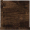 vidaXL - CD-wandschap - 100x18x18 - cm - bewerkt - hout - gerookt - eikenkleurig