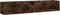 vidaXL - CD-wandschap - 100x18x18 - cm - bewerkt - hout - gerookt - eikenkleurig
