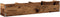 vidaXL - Cd-wandschap - 100x18x18 - cm - bewerkt - hout - oud - houtkleurig