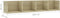 vidaXL - Cd-wandschap - 100x18x18 - cm - spaanplaat - sonoma - eikenkleurig