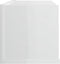 vidaXL - Cd-wandschap - 75x18x18 - cm - bewerkt - hout - hoogglans - wit