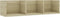 vidaXL - Cd-wandschap - 75x18x18 - cm - bewerkt - hout - sonoma - eikenkleurig