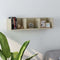 vidaXL - Cd-wandschap - 75x18x18 - cm - bewerkt - hout - sonoma - eikenkleurig