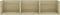 vidaXL - Cd-wandschap - 75x18x18 - cm - bewerkt - hout - sonoma - eikenkleurig
