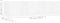 vidaXL - Cd-wandschap - 75x18x18 - cm - bewerkt - hout - wit