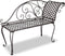 vidaXL - Chaise - longue - 128 - cm - staal - antiekbruin