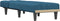 vidaXL - Chaise - longue - fluweel - blauw